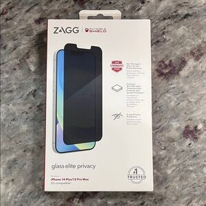 NEW ZAGG Screen Protector iPhone 14 Plus/ 13 Pro Max